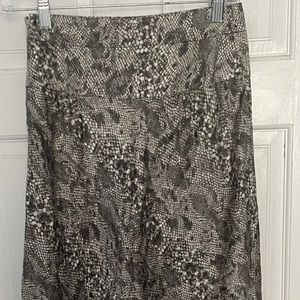 Free People Grey Combo Maxi Skirt Women's Size 0